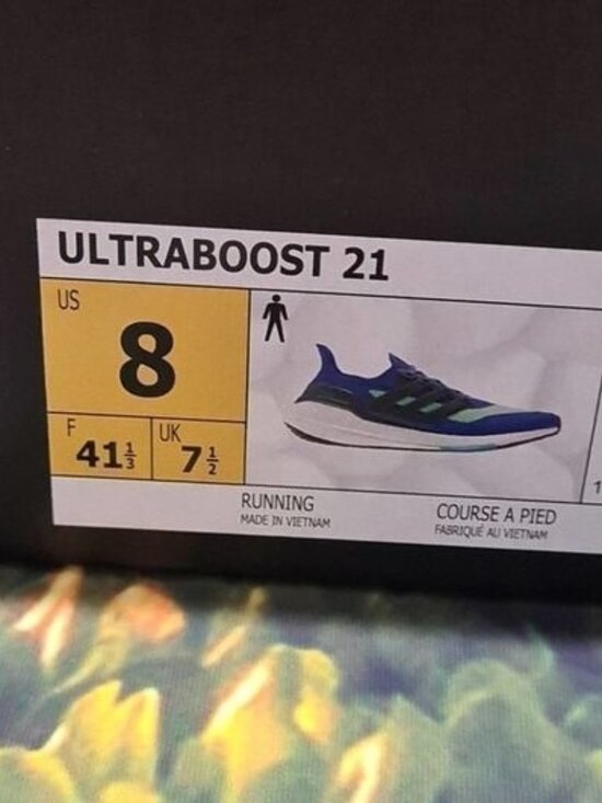Adidas Ultraboost 21 Size 8 New main image 6